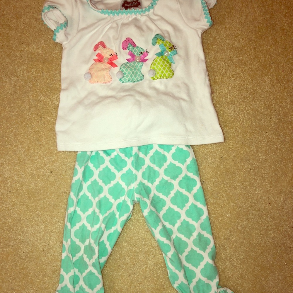 Mud Pie Easter Outfit